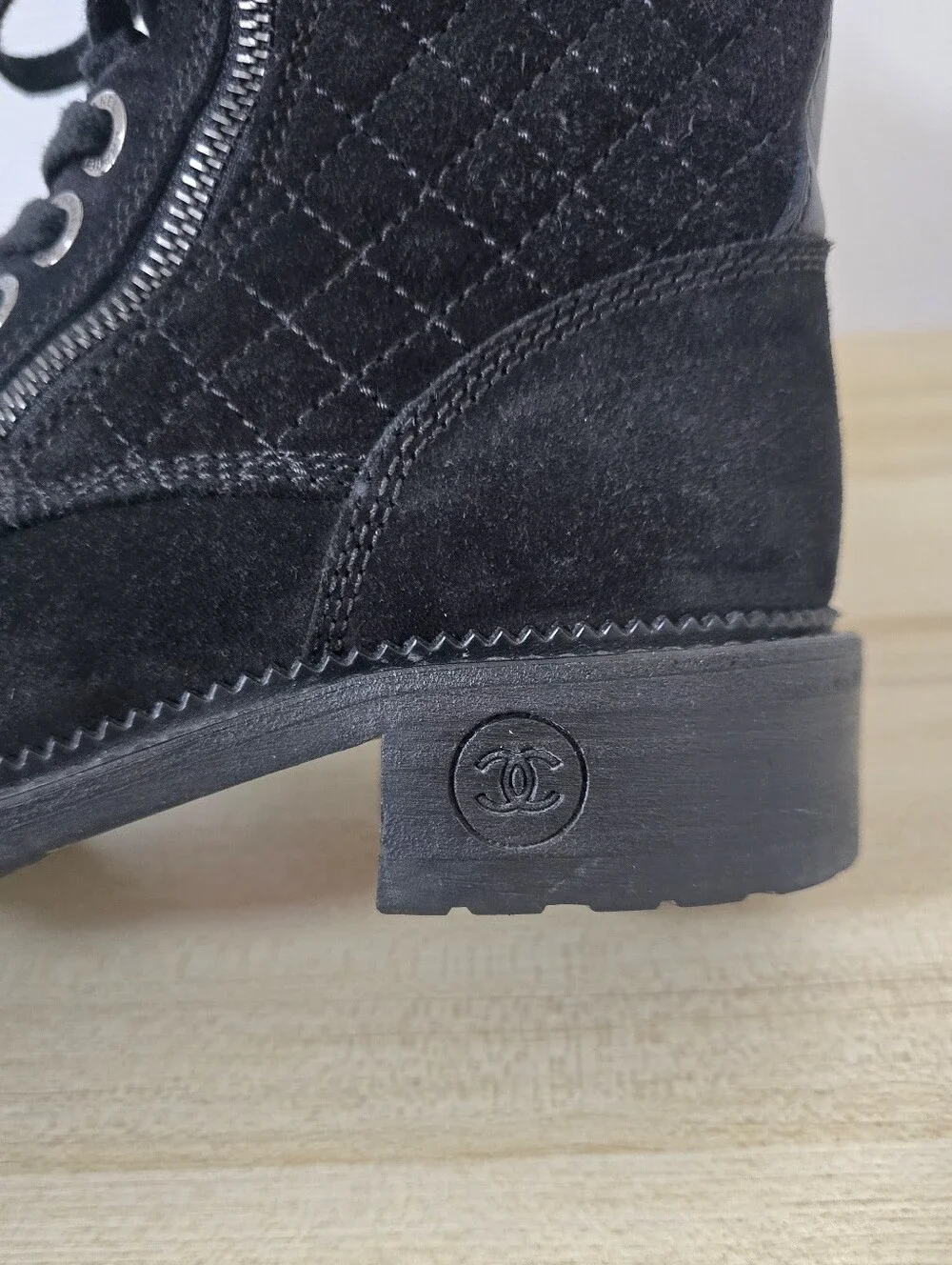 CHANEL authentic black